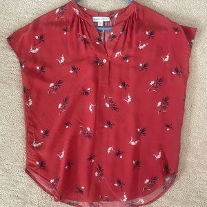 Silk shirt sleeve blouse - Renata from Amour Vert